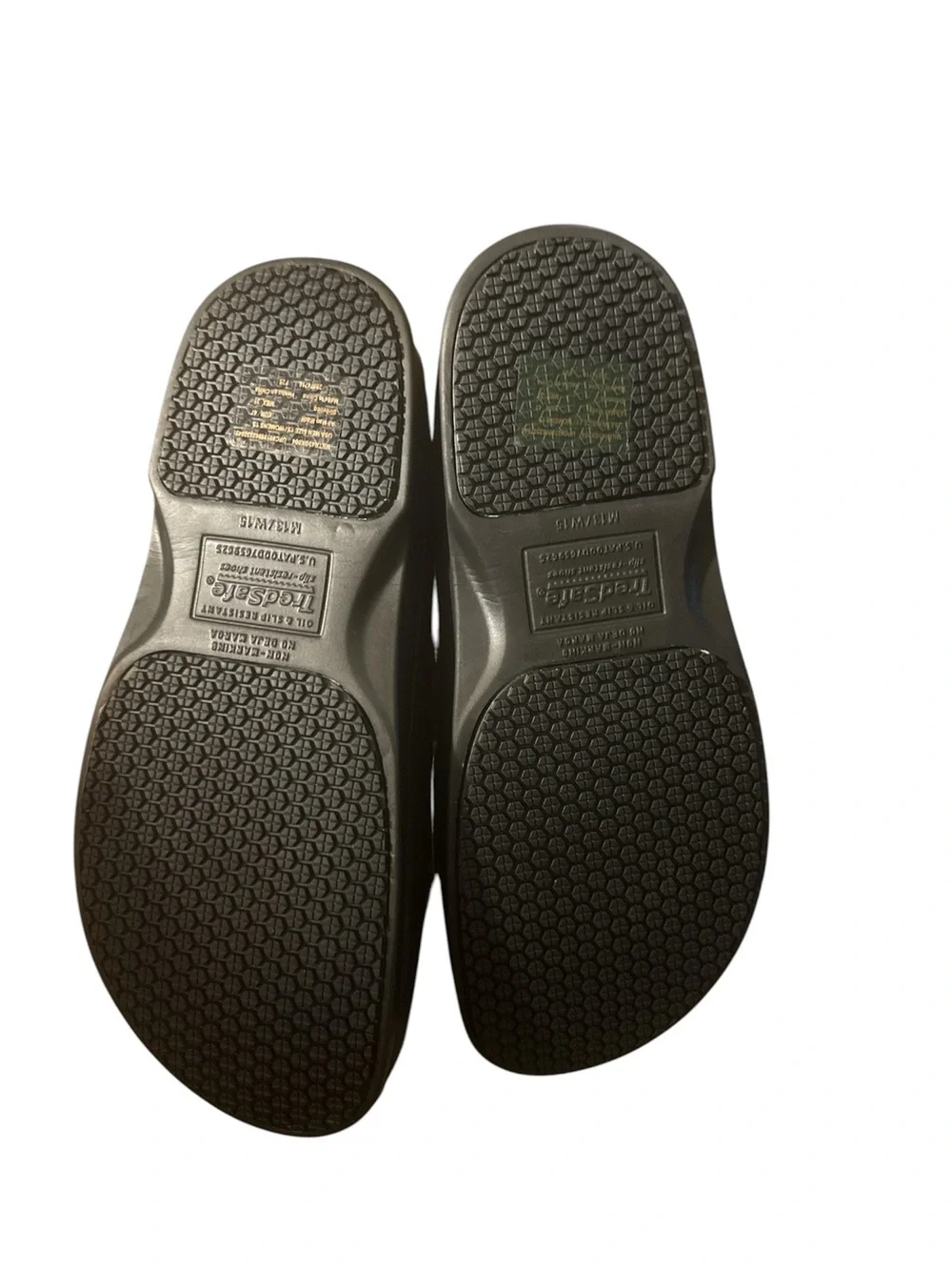 TredSafe Adult Unisex Caspian Slip Resistant Clogs size M13/w15 - Picture 3 of 7